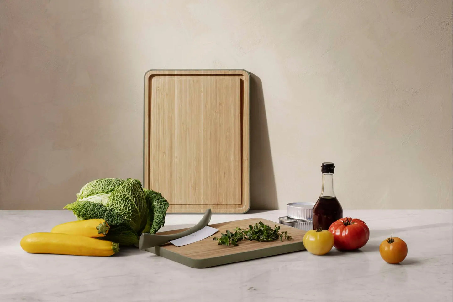 Green Tool Bamboo Cutting Board
