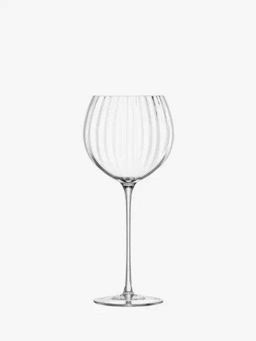 Wine Balloon Glass Clear set of 2
